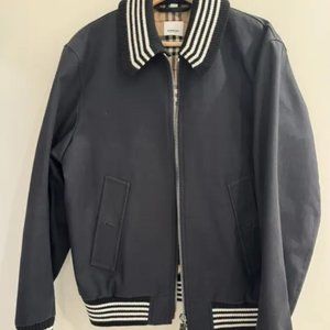 BURBERRY LEATHER JACKET (AUTHENTIC) 100%